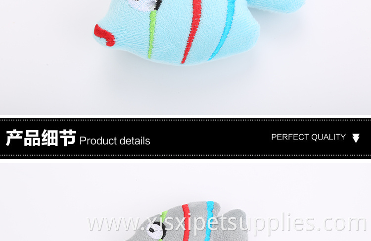 new cat products three color catnip fish toy for cats